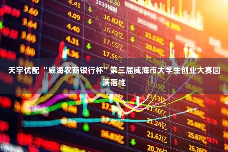 天宇優配 “威海農商銀行杯”第三屆威海市大學生創業大賽圓滿落帷