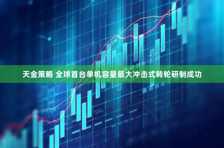 天金策略 全球首臺單機容量最大沖擊式轉(zhuǎn)輪研制成功